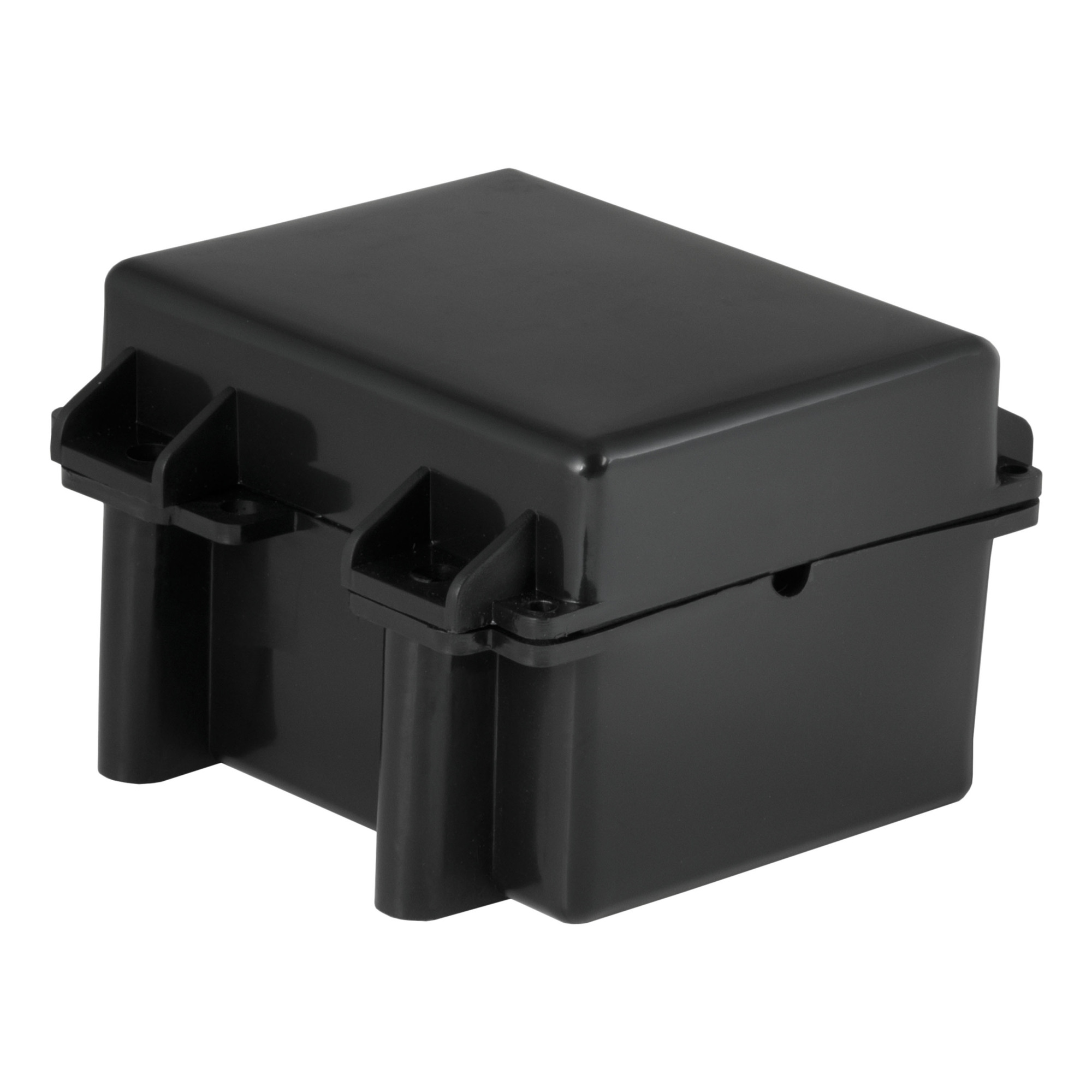 Curt Manufacturing Watertight Trailer Breakaway Battery Case — 5in. x 3-3/8in. x 3-3/4in., Polyethylene, Model# 52027